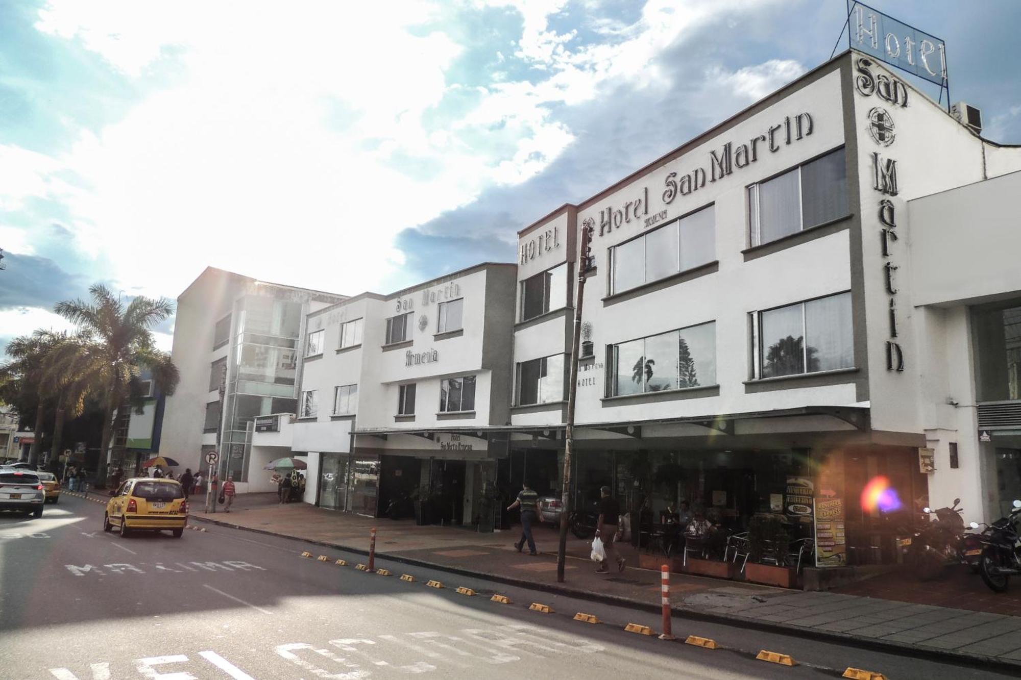 Hotel San Martin Armenia  Exteriér fotografie
