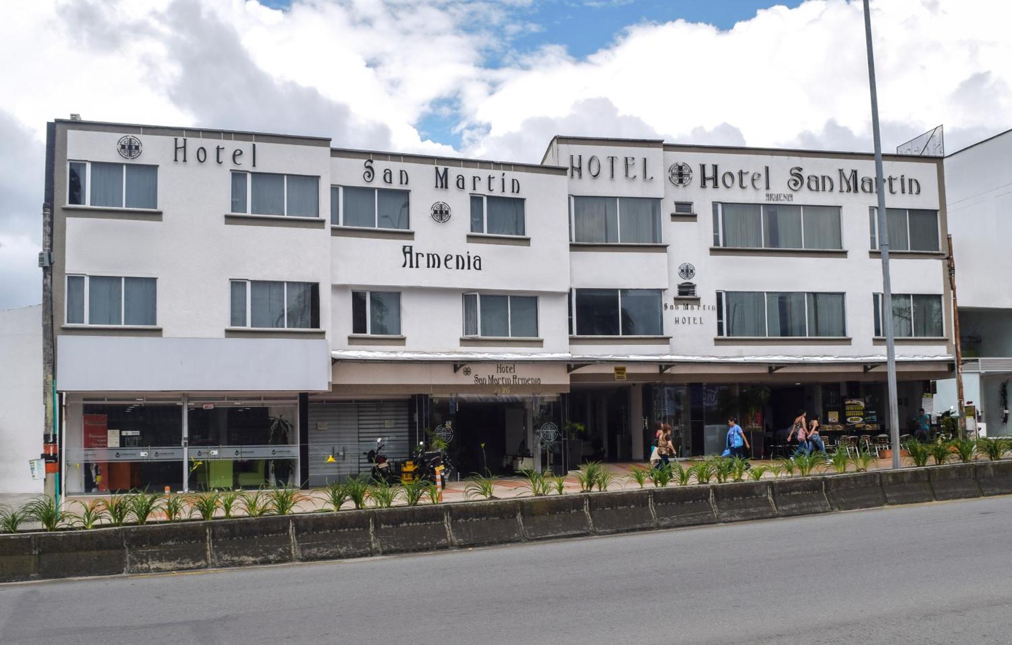 Hotel San Martin Armenia  Exteriér fotografie
